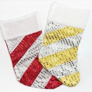 Sequin Christmas stockings